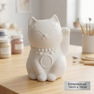 Maceta Gato Fortuna Maneki